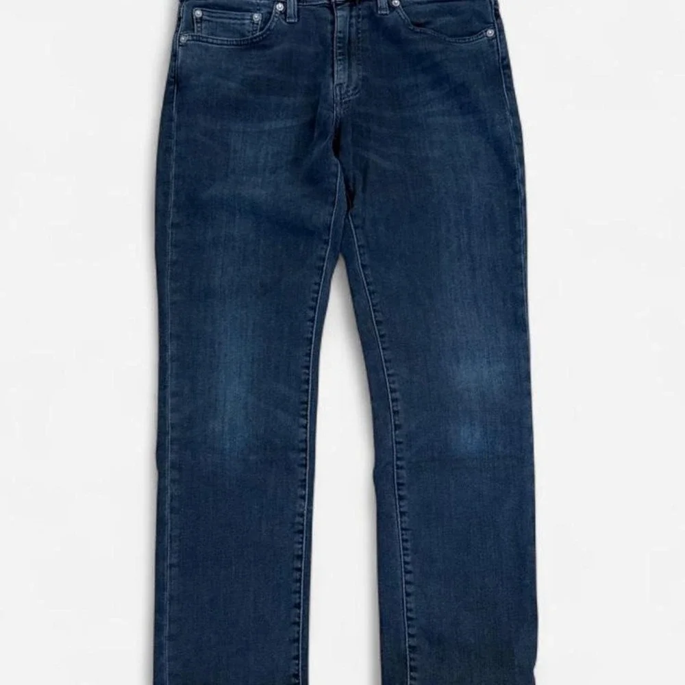 Levis 511 Slim Fit Jeans Mens 32x30 Dark Wash Blue Denim 0792